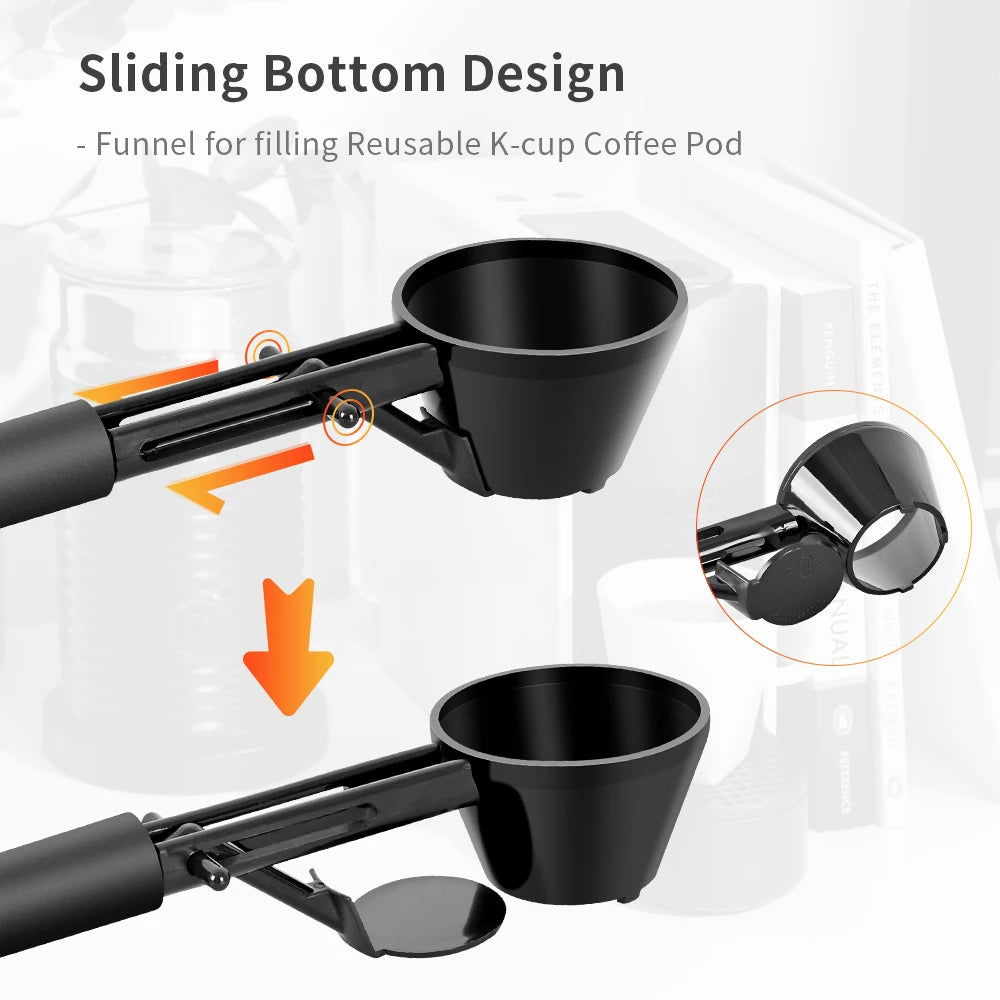 SwiftPour Scoop – Sliding Funnel for Mess-Free Pouring