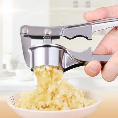 Stainless Steel Garlic Press Crusher & Mincer