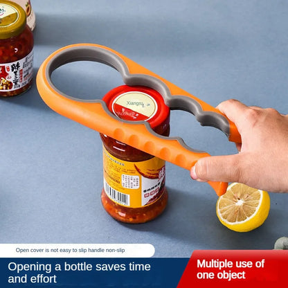 4-in-1 Multi-Functional Bottle Lid Opener