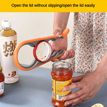 4-in-1 Multi-Functional Bottle Lid Opener