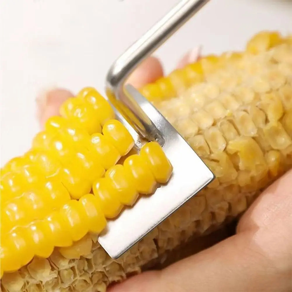 Stainless Steel Corn Stripper – Ergonomic Corn Peeler for Fast & Easy Kernel Removal